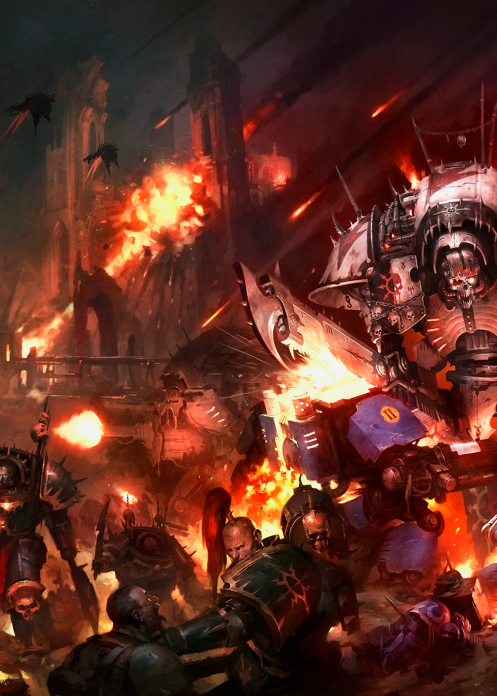 Chaos Knights: постер из коллекции Warhammer