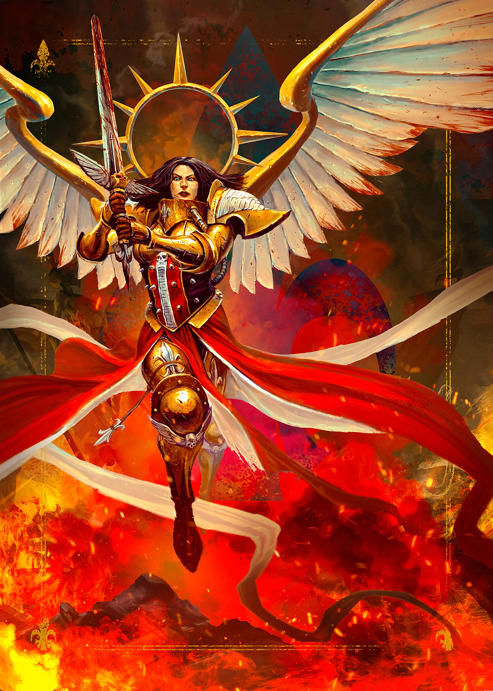 Saint Celestine: постер из коллекции Warhammer