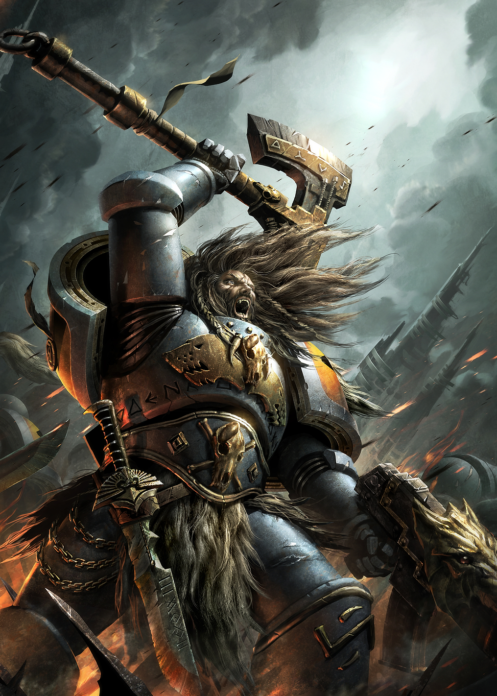 Grey Hunter: постер из коллекции Warhammer