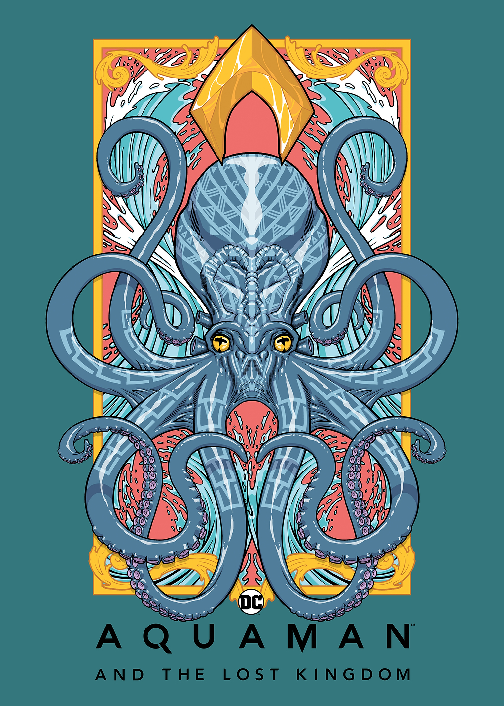 Topo the Octopus: постер из коллекции DC Comics