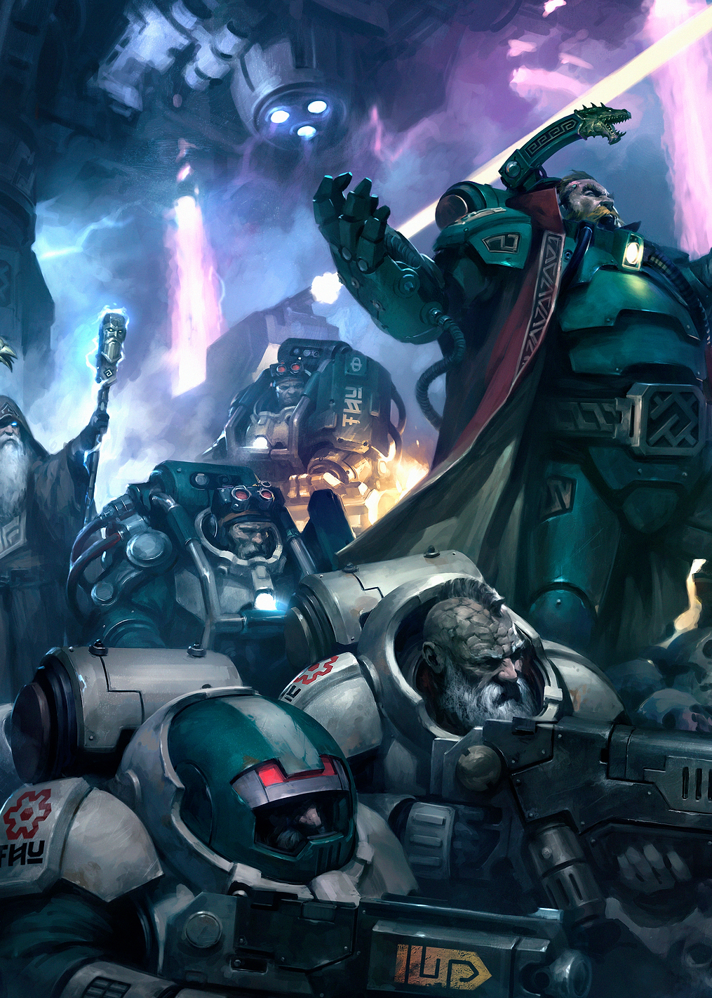 Leagues of Votann: постер из коллекции Warhammer
