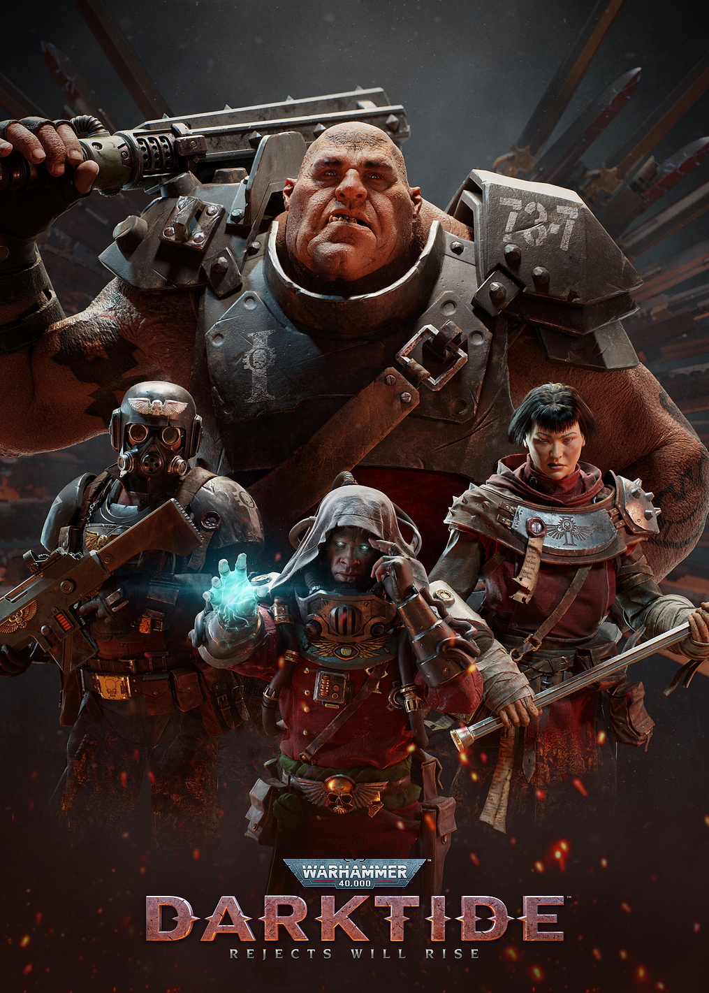 Darktide Cover: постер из коллекции Warhammer