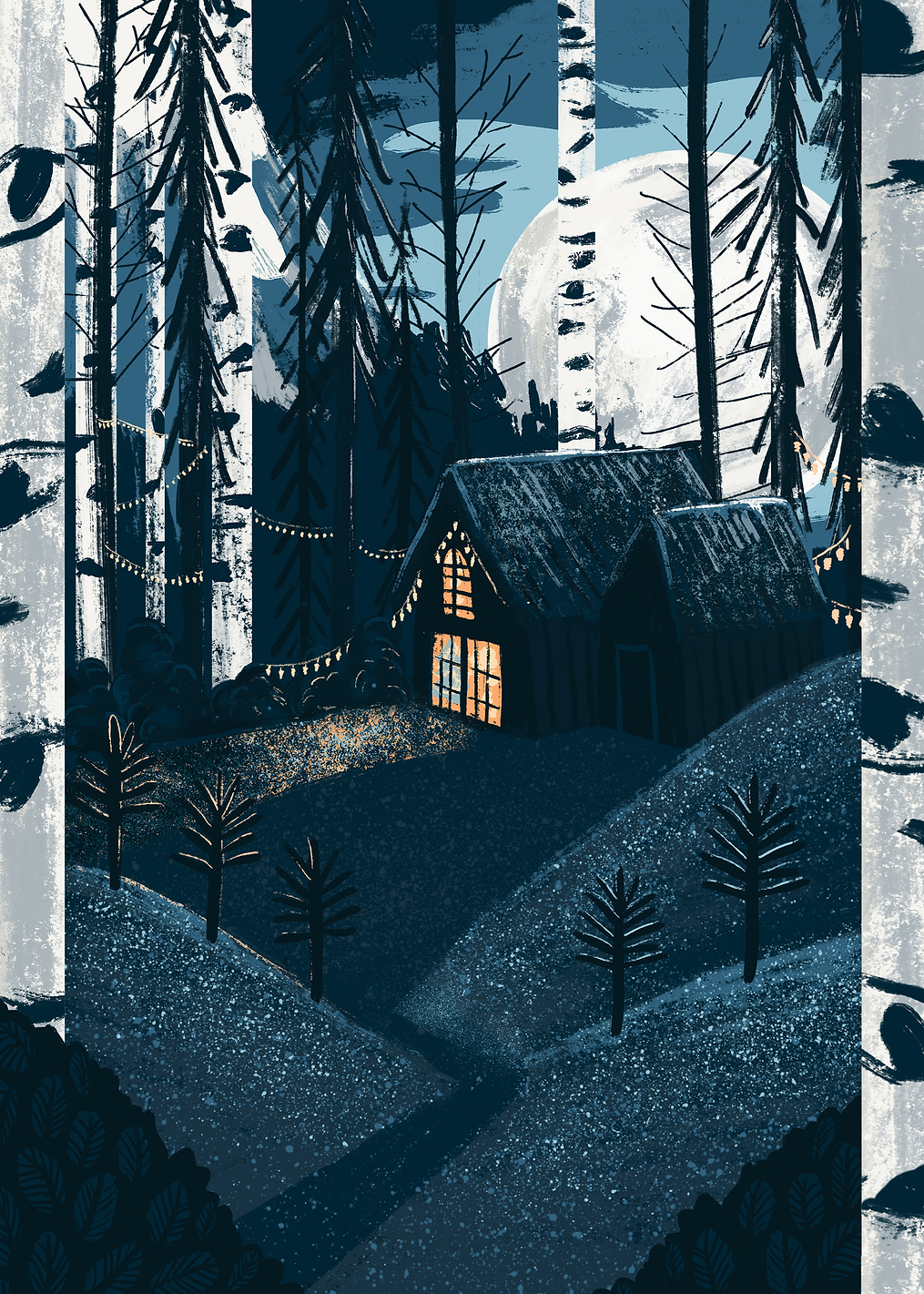 Christmas Cabin: постер из коллекции World Class Photos