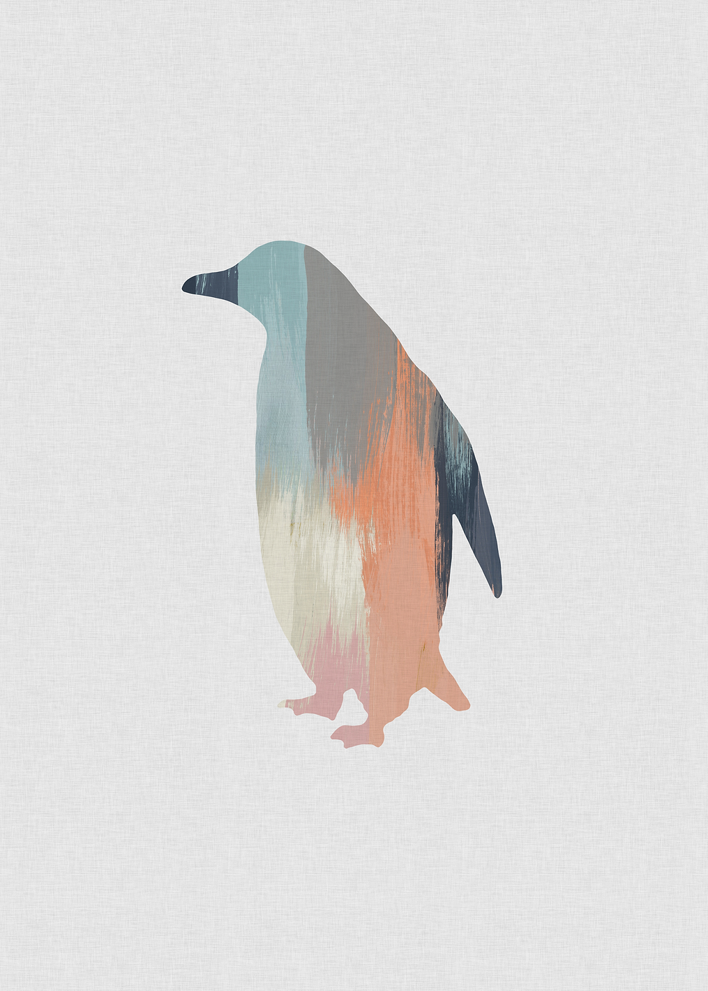 Pastel Penguin: постер из коллекции World Class Photos