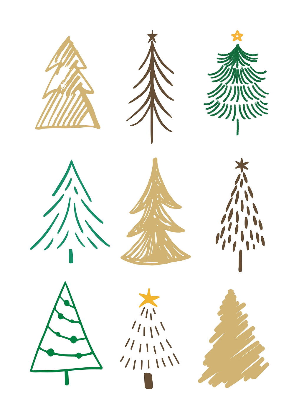 Christmas Trees: постер из коллекции World Class Photos