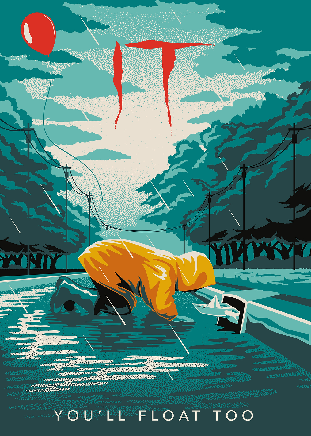IT Vintage: постер из коллекции Warner Bros. Horror