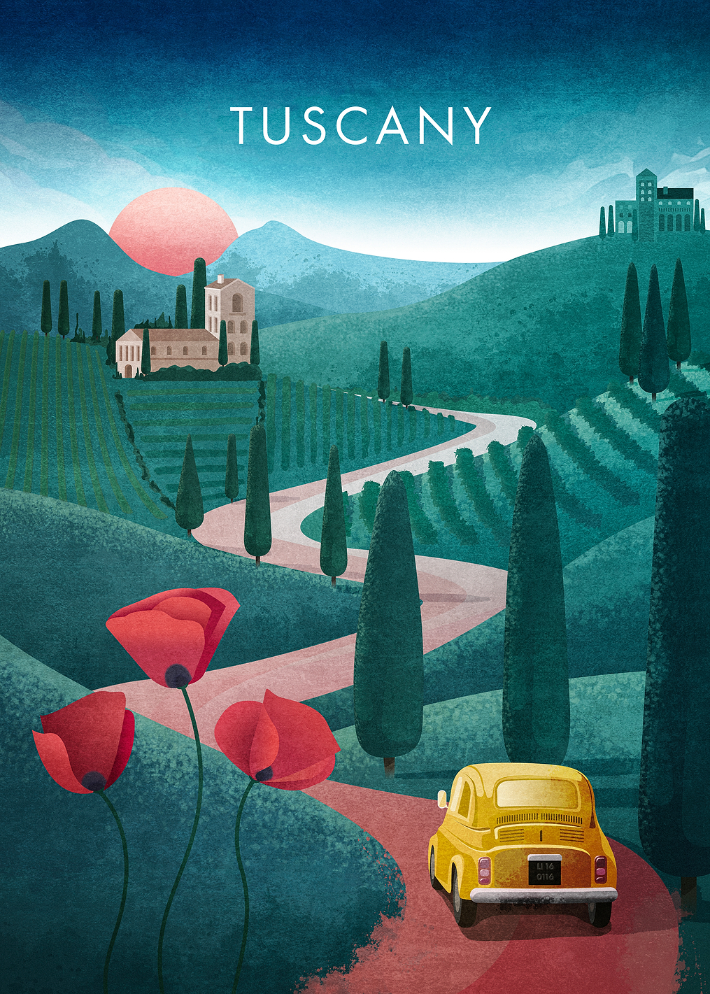 Tuscany 1: постер из коллекции World Class Photos