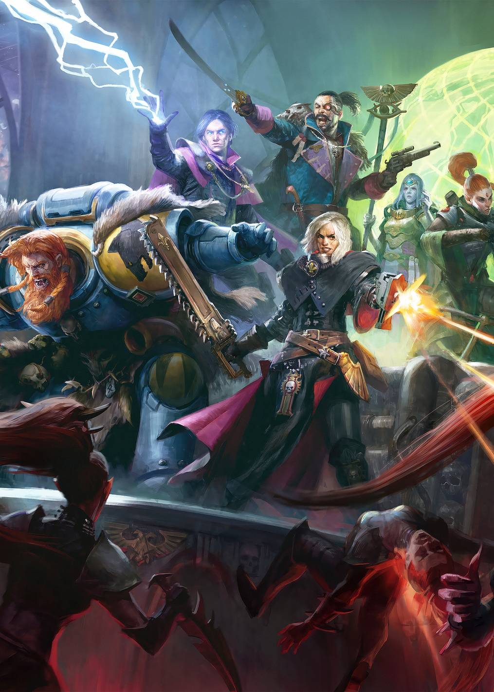 Rogue Trader Battle: постер из коллекции Warhammer