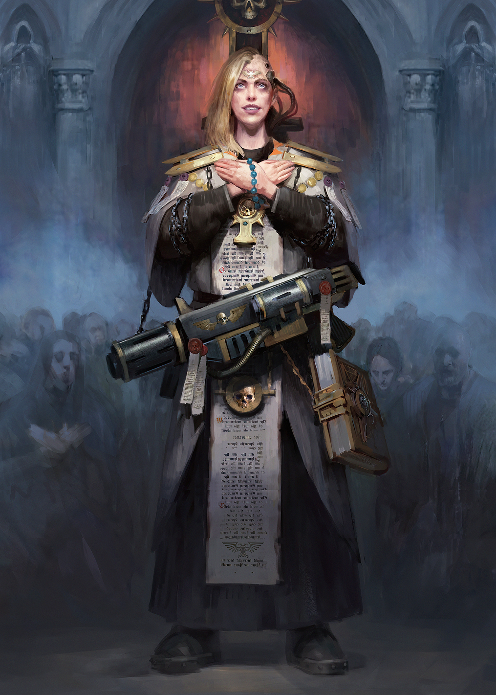 Rogue Trader - Priestess: постер из коллекции Warhammer