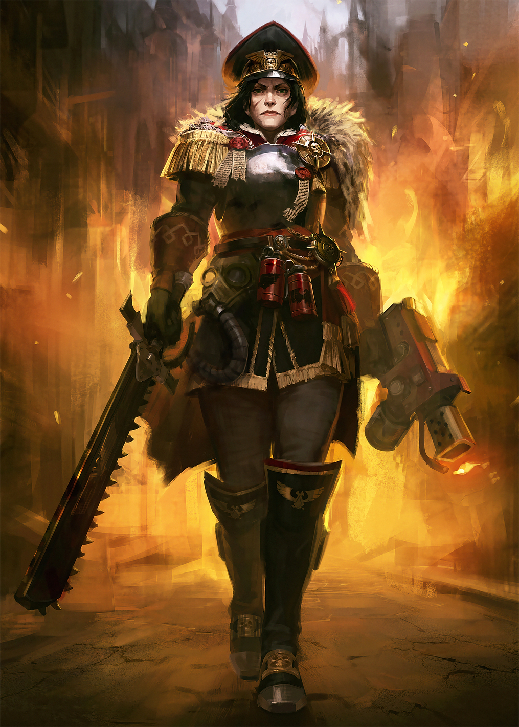 Rogue Trader - Commissar: постер из коллекции Warhammer