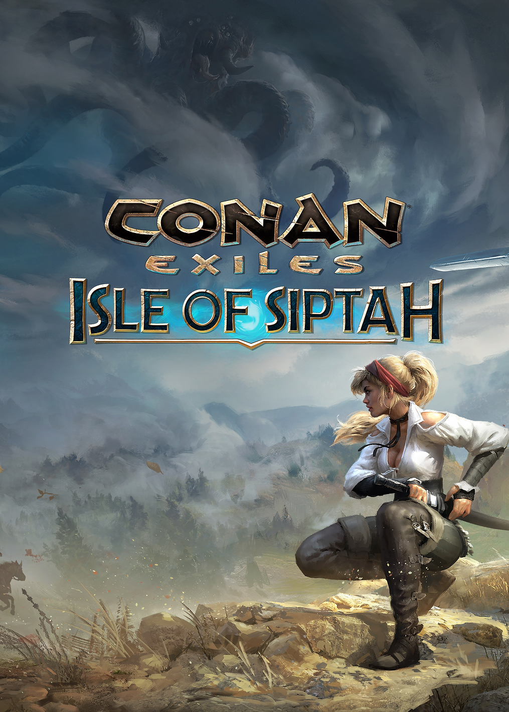 Isle of Siptah logo: постер из коллекции Funcom