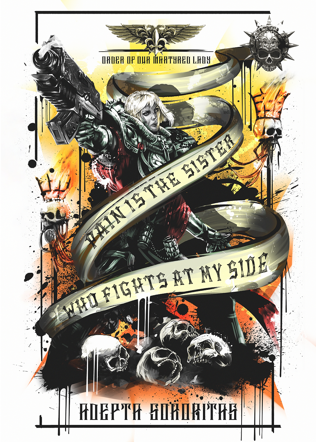 Order of our Martyred Lady: постер из коллекции Warhammer