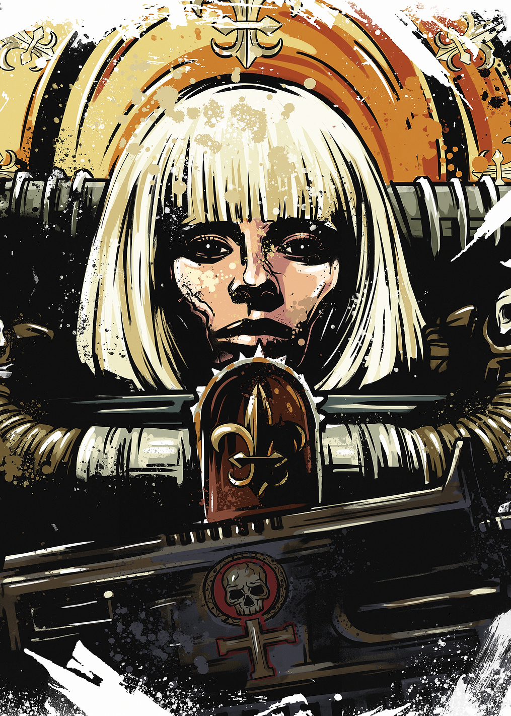 Adepta Sororitas: постер из коллекции Warhammer