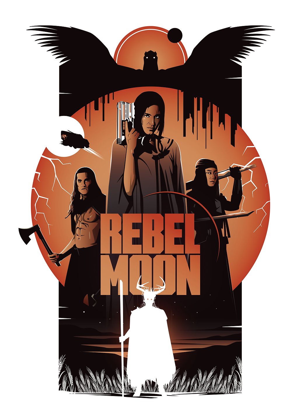 Characters Poster: постер из коллекции Rebel Moon