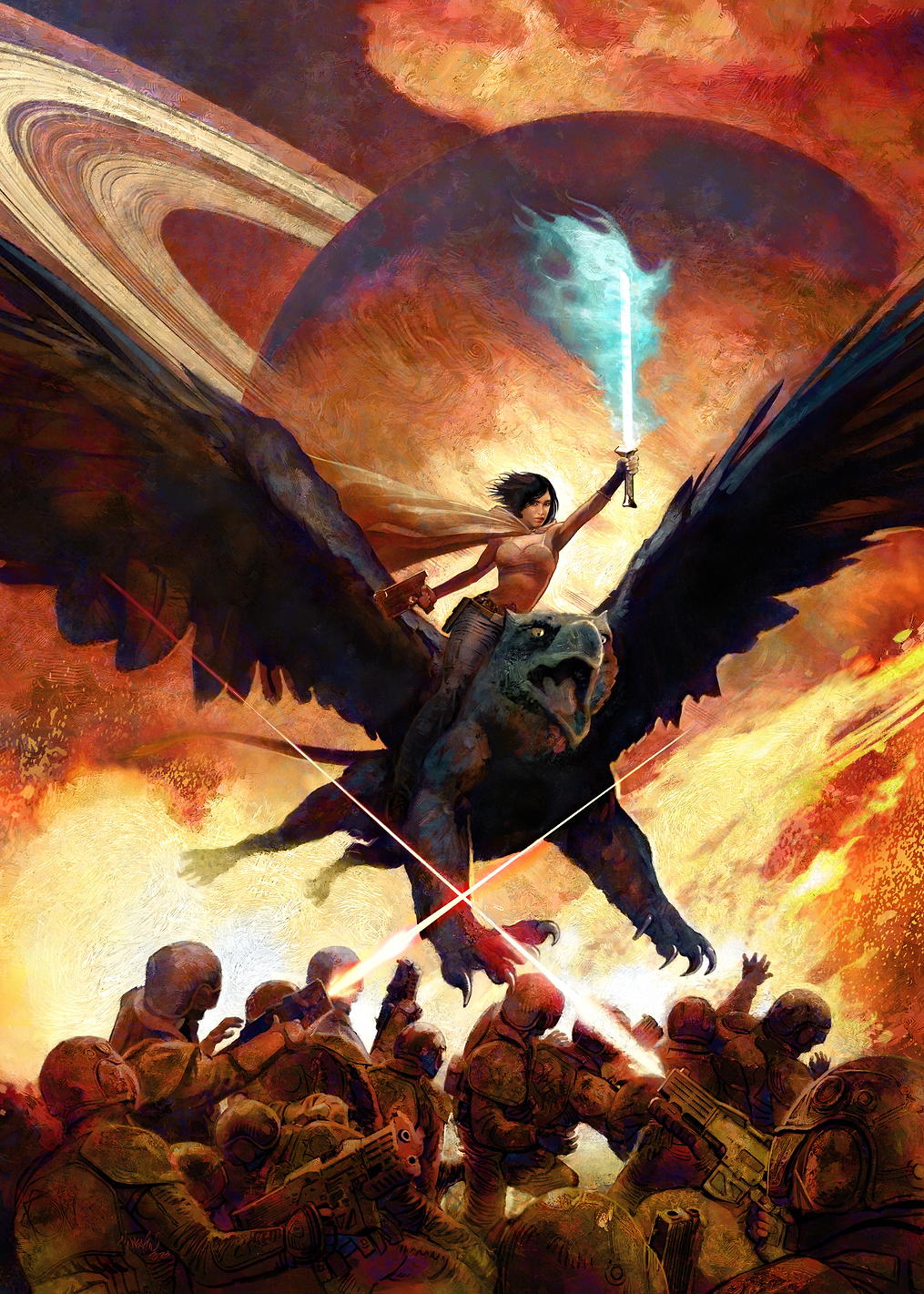 Flying Kora: постер из коллекции Rebel Moon
