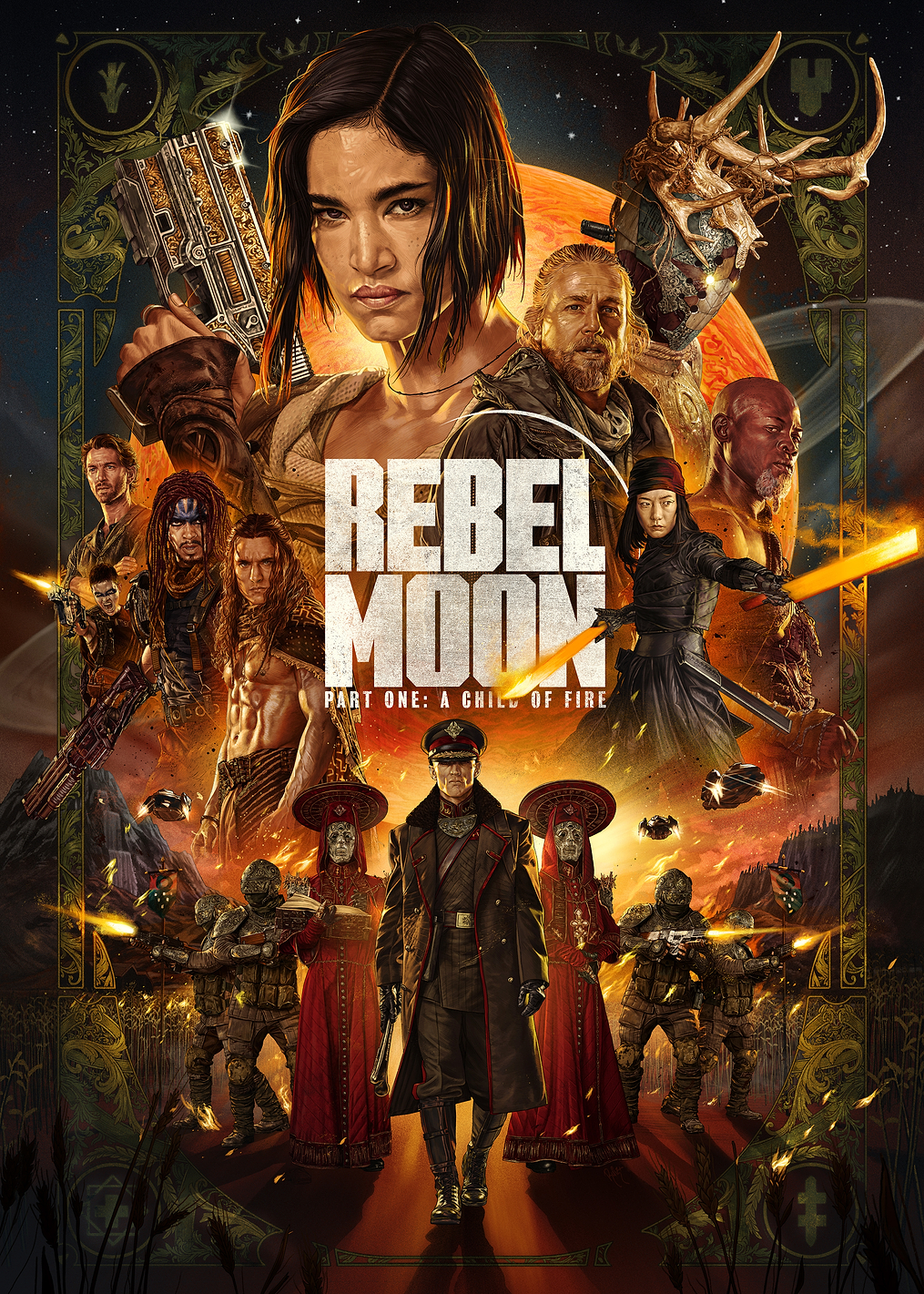 Key Art Logo: постер из коллекции Rebel Moon