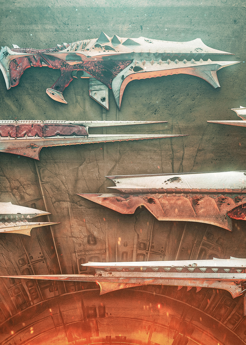King's Fall Weapons: постер из коллекции Destiny