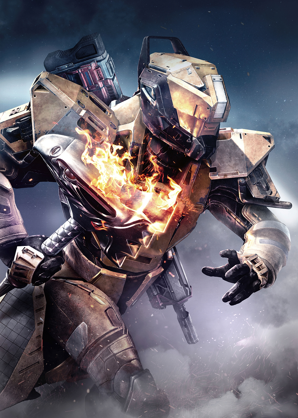 Titan with Hammer of Sol: постер из коллекции Destiny