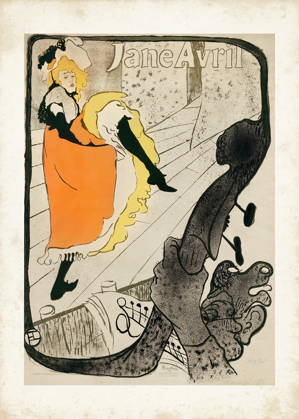 Jane Avril: постер из коллекции Pictufy Vintage Art