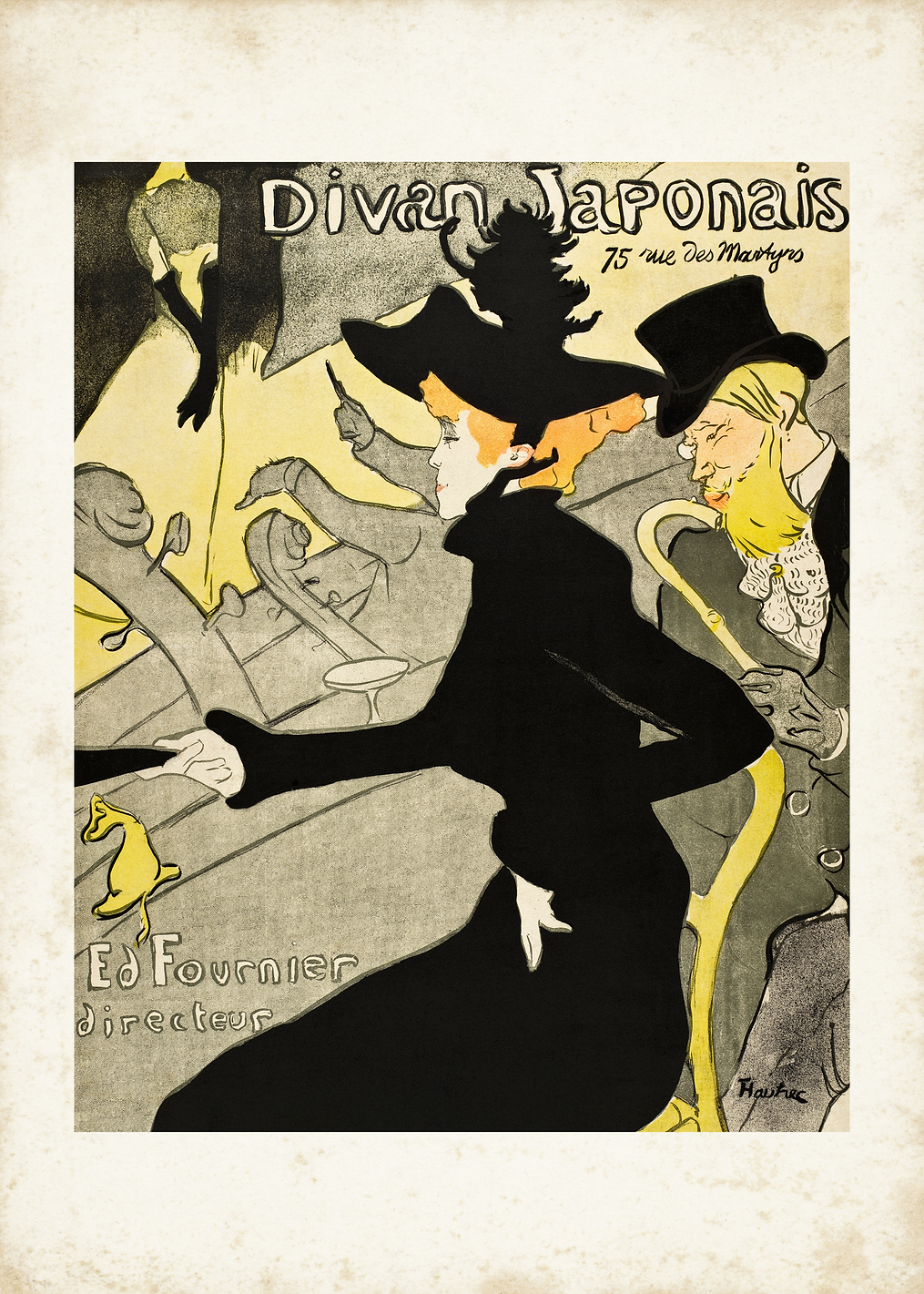 Divan Japonais: постер из коллекции Pictufy Vintage Art