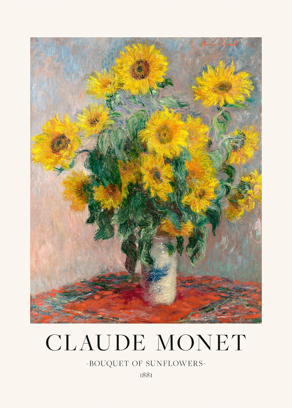 Bouquet Of Sunflowers: постер из коллекции Pictufy Vintage Art