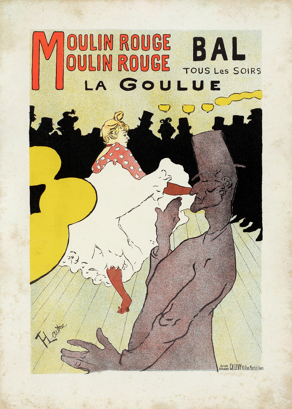 Moulin Rouge La Goulue: постер из коллекции Pictufy Vintage Art