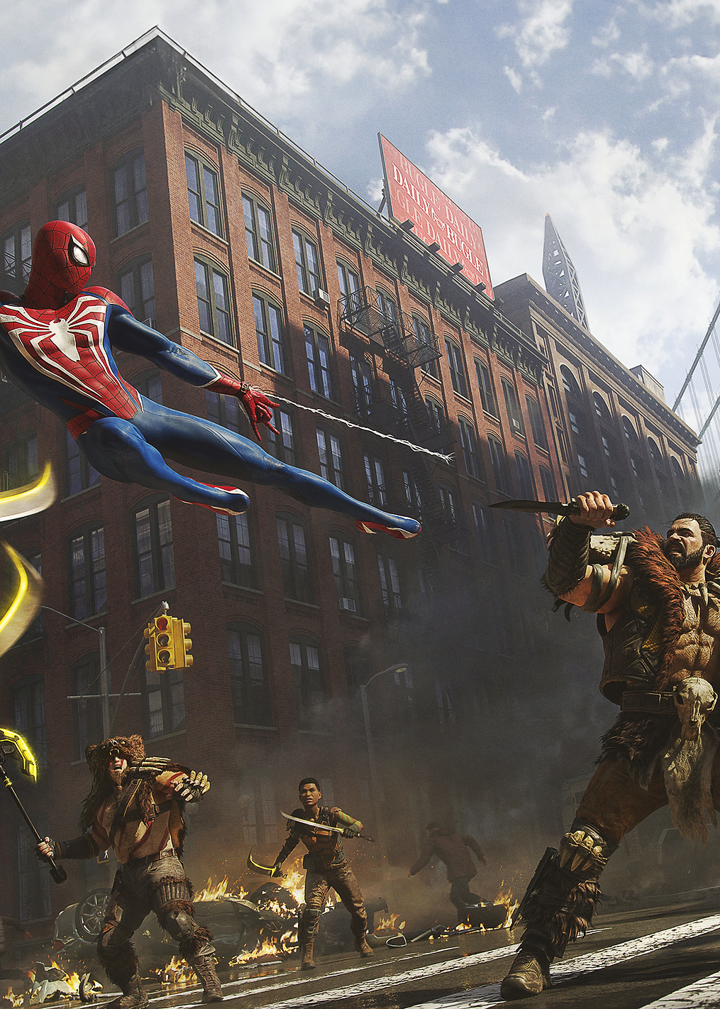 Spider-Men and Kraven's Hunters Clash: постер из коллекции Marvel