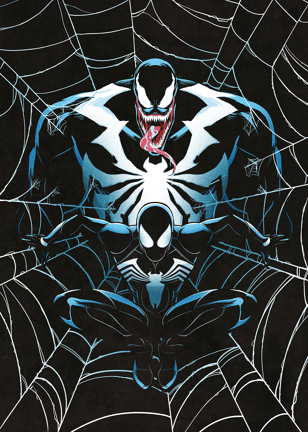 Symbiote Showdown: Spider-Man and Venom: постер из коллекции Marvel