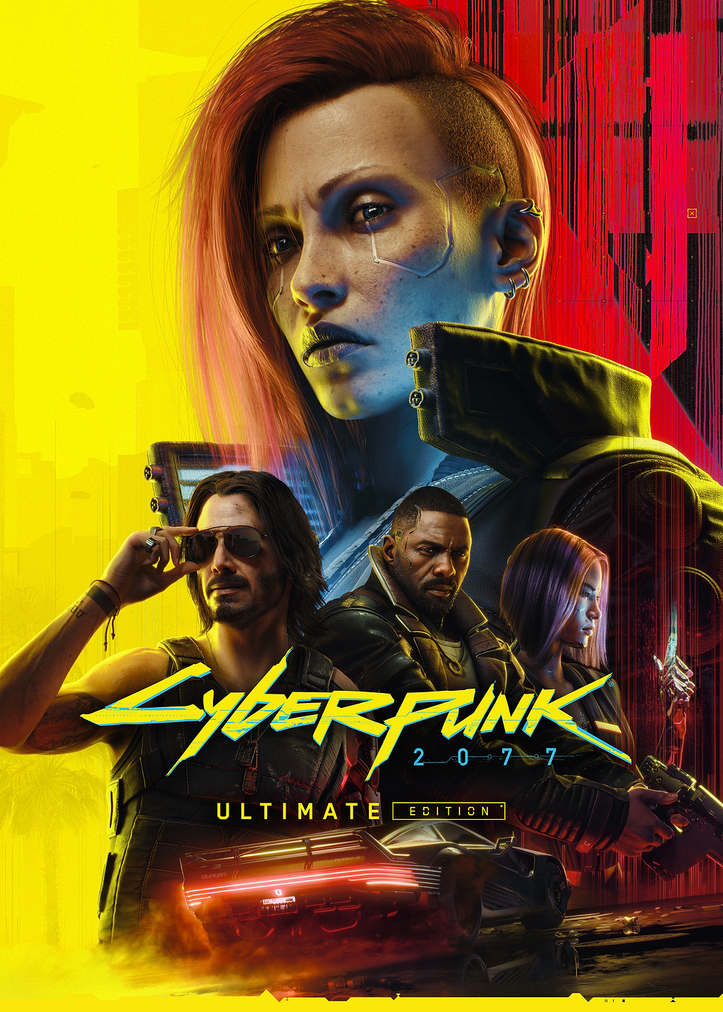 Ultimate Edition Key Art: постер из коллекции Cyberpunk 2077