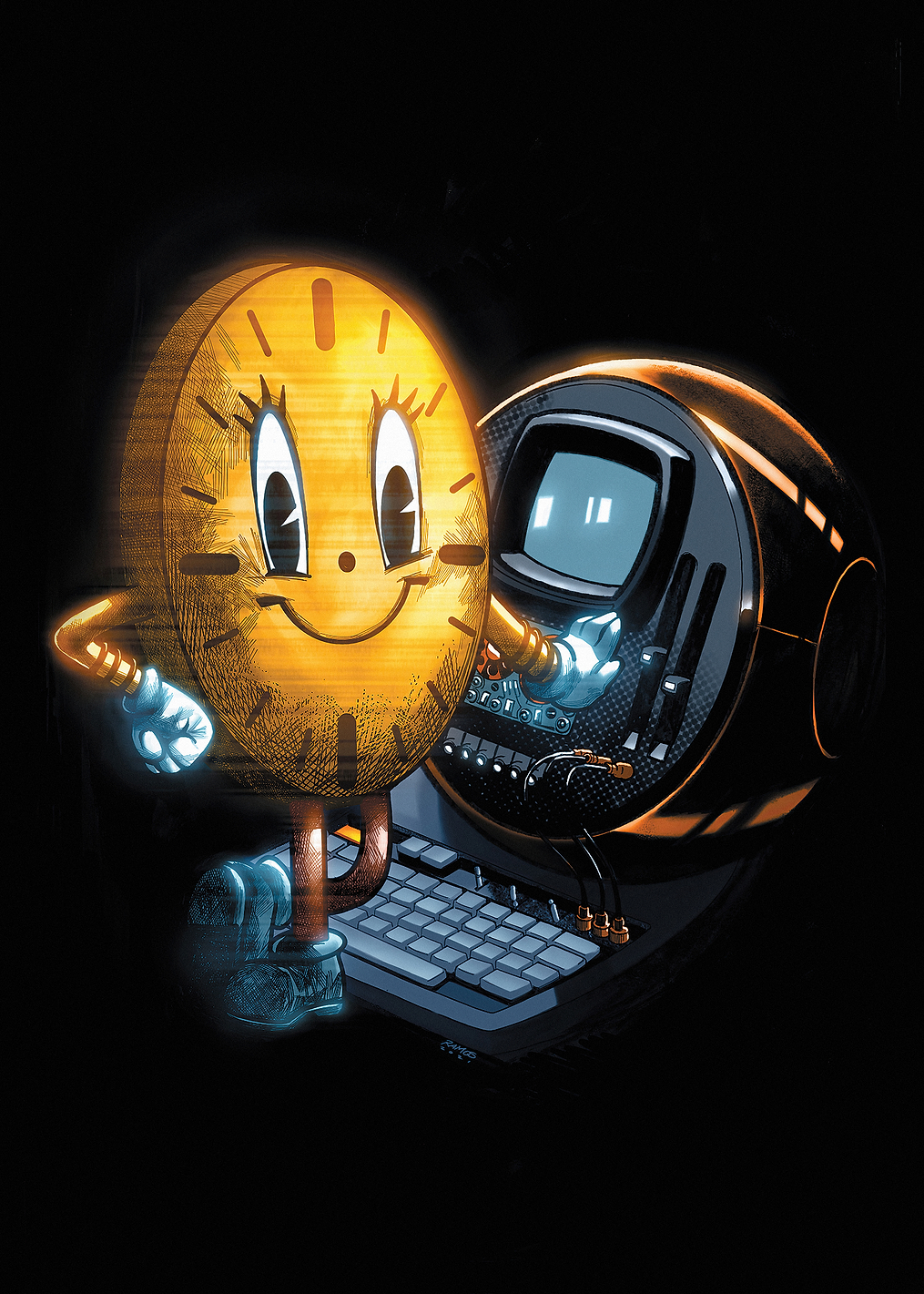 Miss Minutes Computer: постер из коллекции Marvel