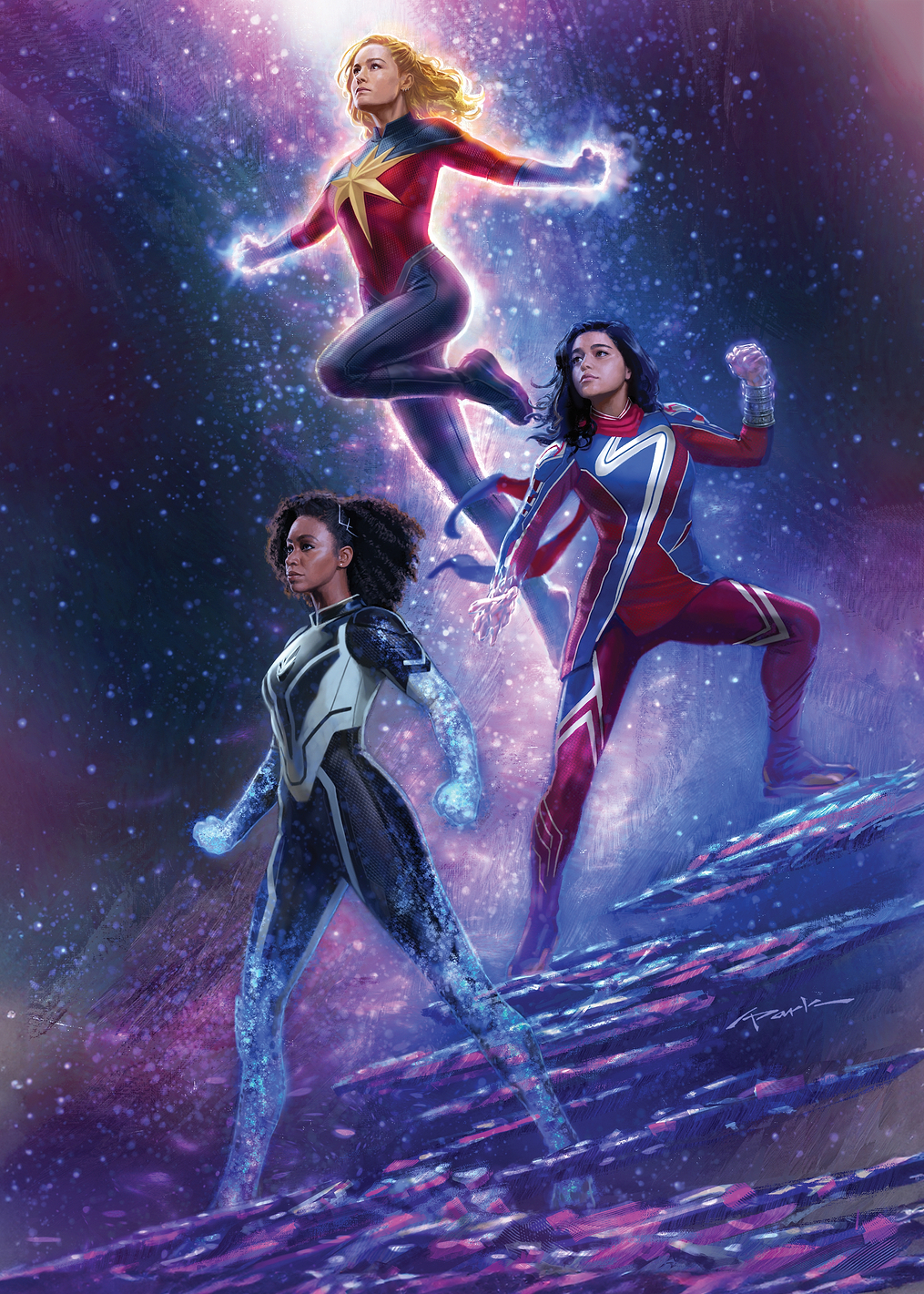 The Marvels Trio: постер из коллекции Marvel