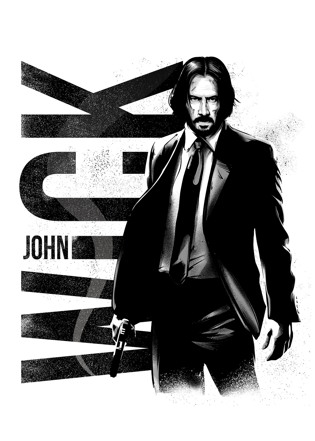 John Wick: The Boogeyman's Stare: постер из коллекции John Wick