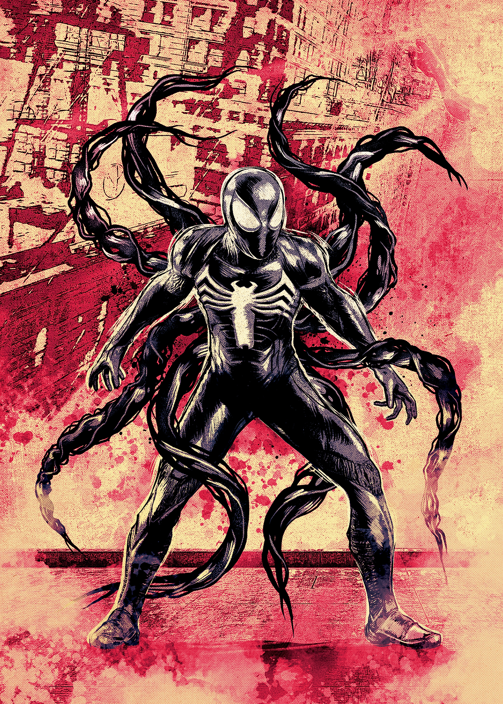 Symbiote Spider-Man Unleashed: постер из коллекции Marvel