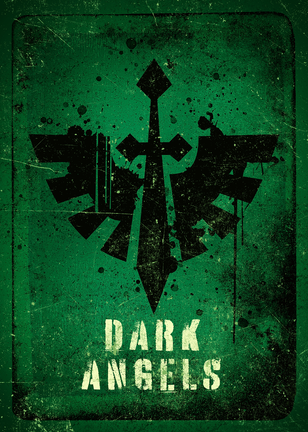 Dark Angels Emblem: постер из коллекции Warhammer