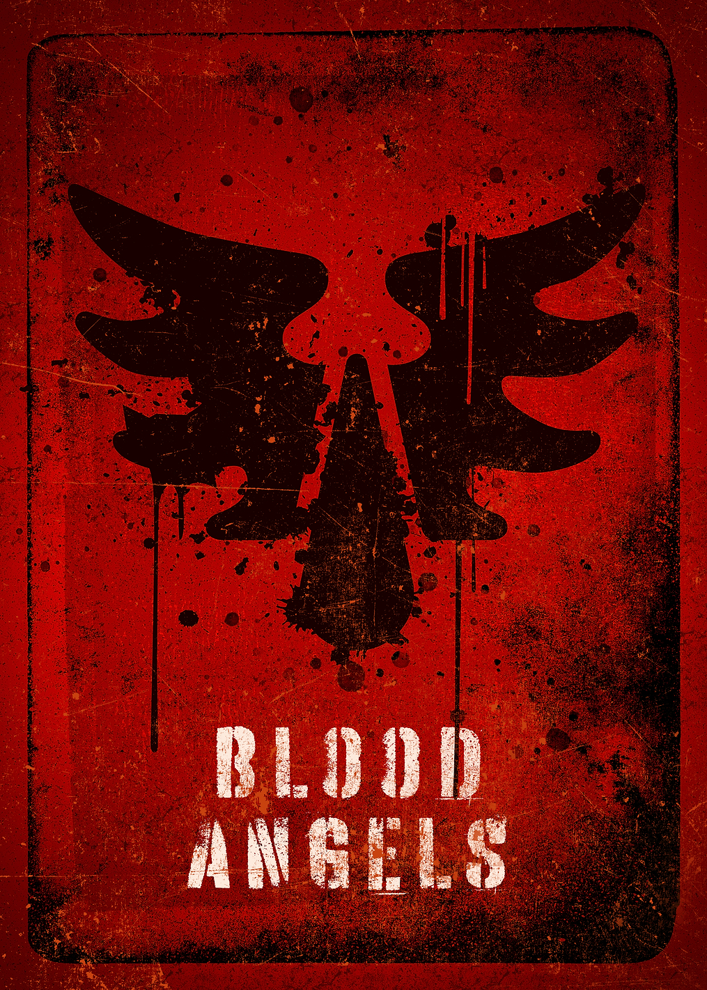 Blood Angels Emblem: постер из коллекции Warhammer