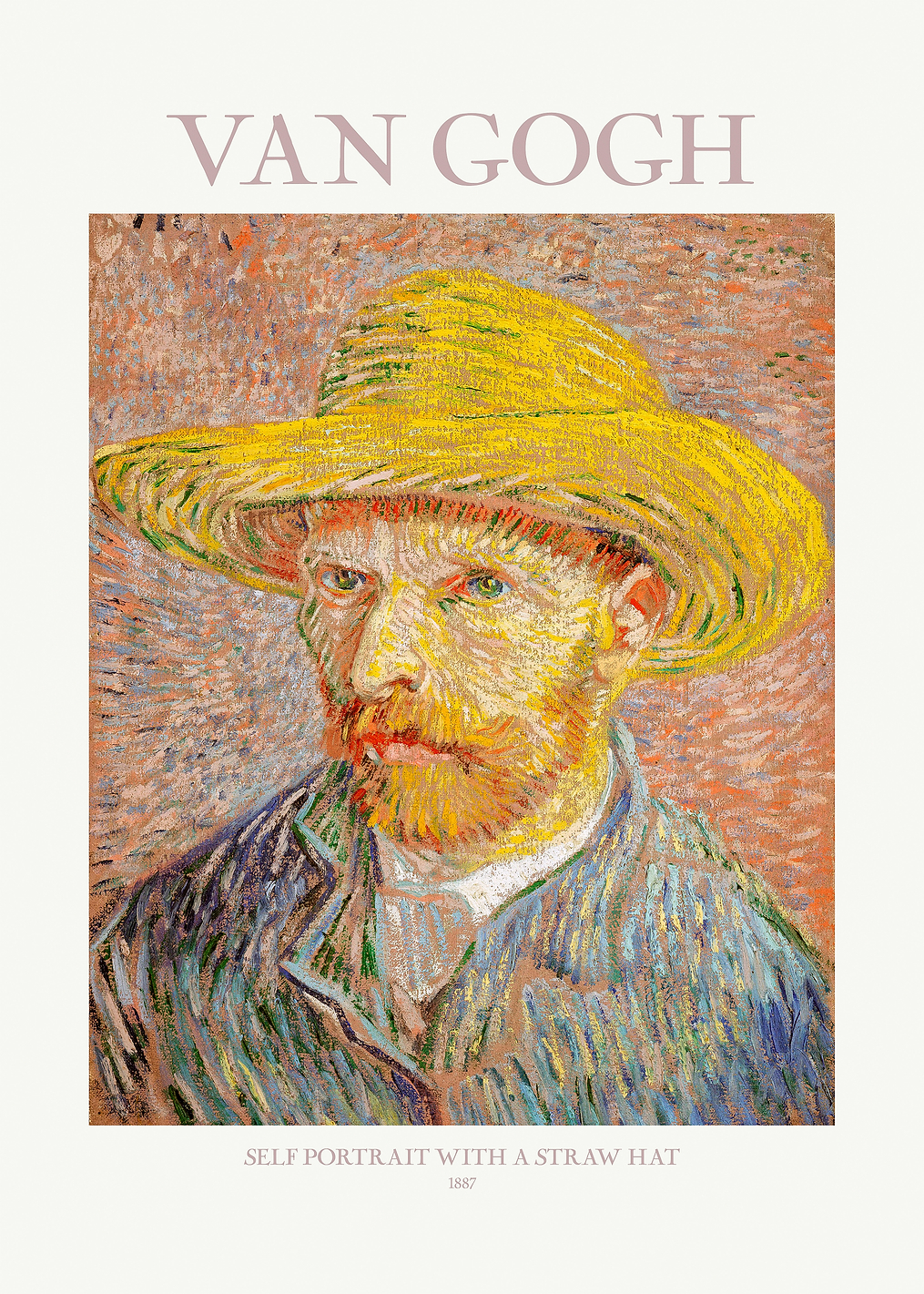 Self Portrait With Hat: постер из коллекции Pictufy Vintage Art