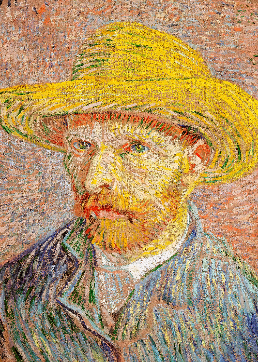 Self Portrait With Hat: постер из коллекции Pictufy Vintage Art