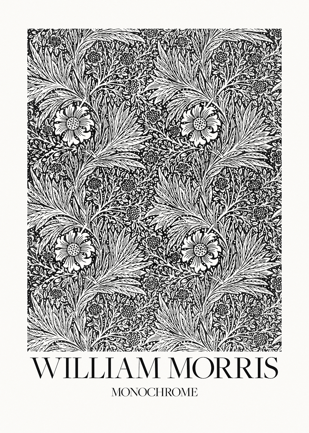 Marigold Monochrome: постер из коллекции Pictufy Vintage Art