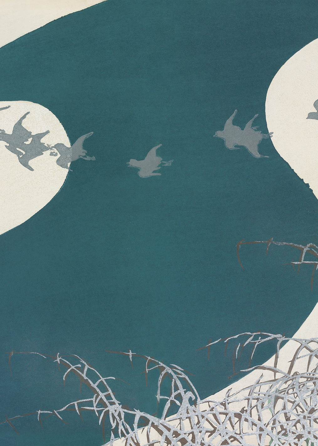 Birds From Momoyogusa: постер из коллекции Pictufy Vintage Art