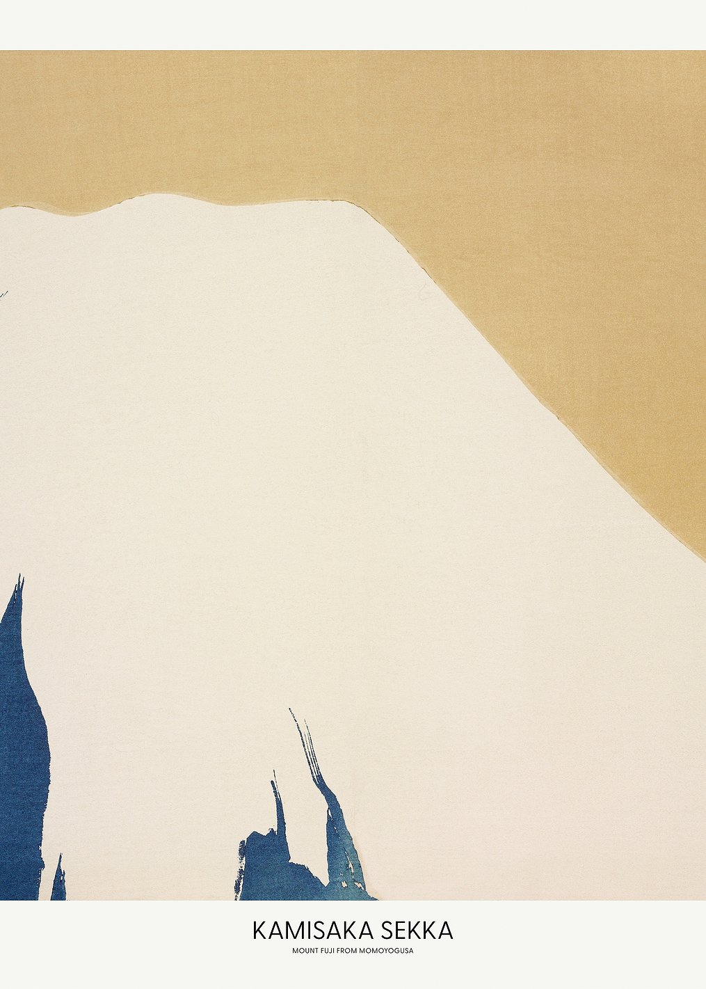 Mount Fuji From Momoyogusa: постер из коллекции Pictufy Vintage Art