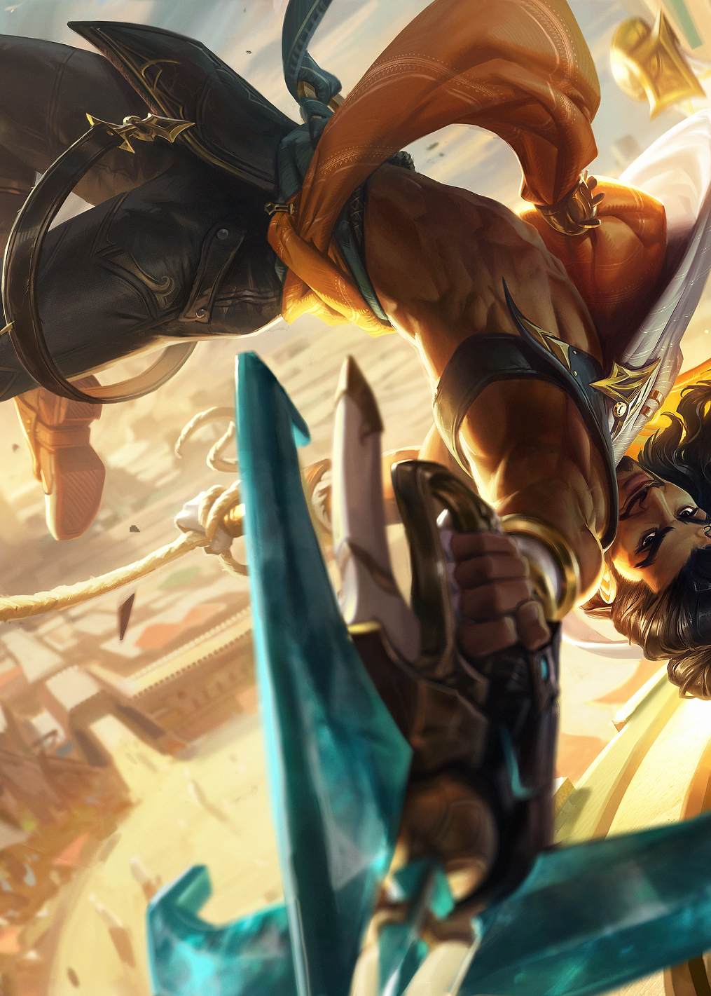 Akshan Horizontal: постер из коллекции League of Legends