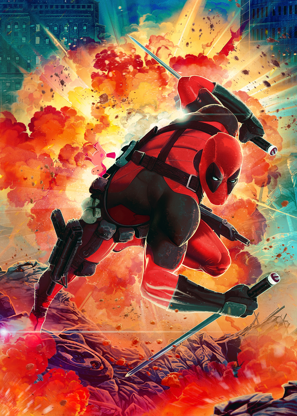 Deadpool: постер из коллекции Marvel