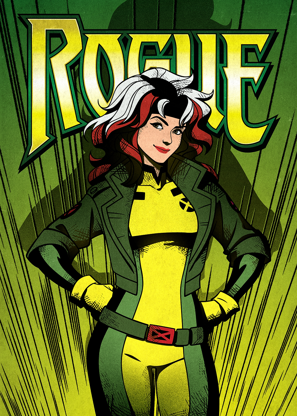 Rogue X-Men 97 Cover: постер из коллекции Marvel