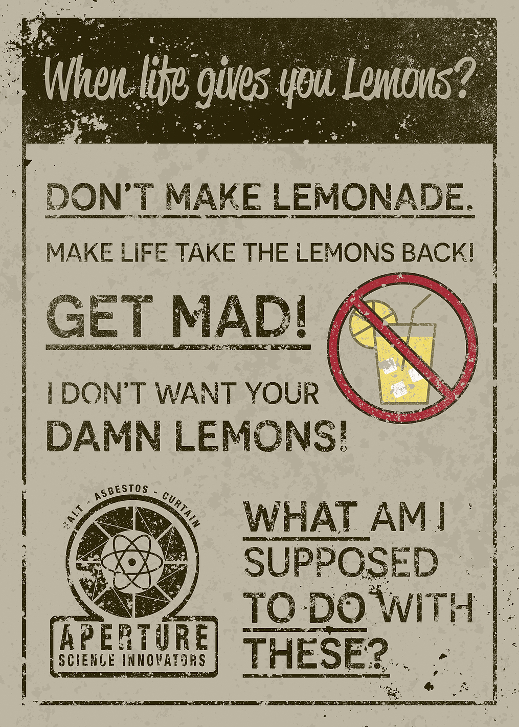 When Life Gives You Lemons / PLATINA