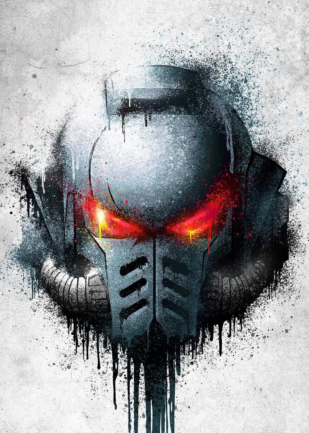 Space Wolves Graffiti: постер из коллекции Warhammer