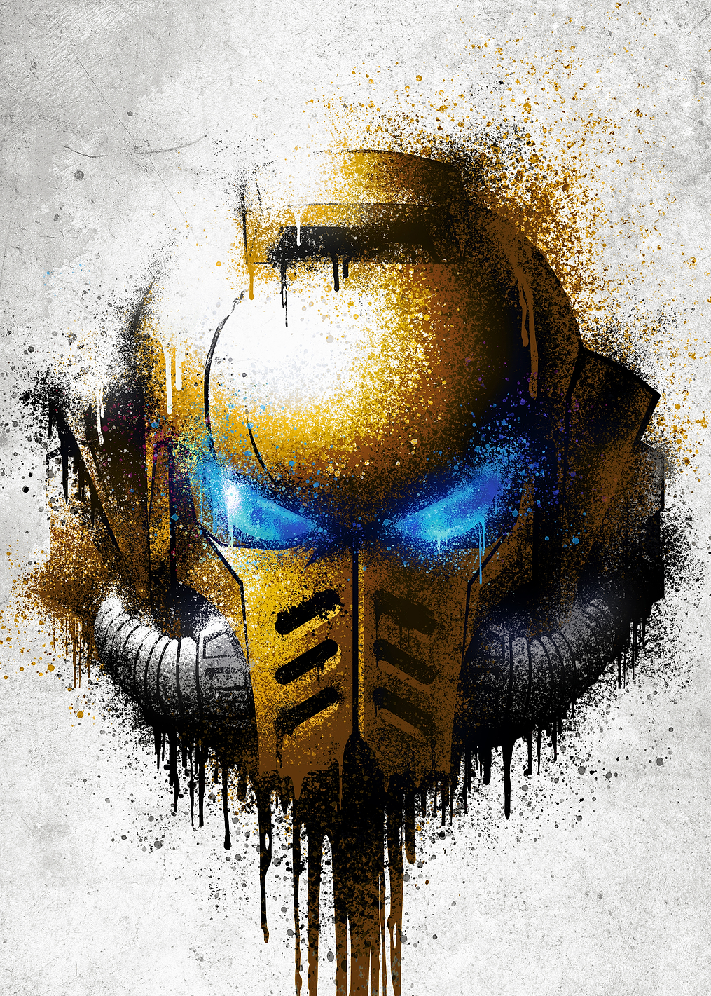 Imperial Fists Graffiti: постер из коллекции Warhammer
