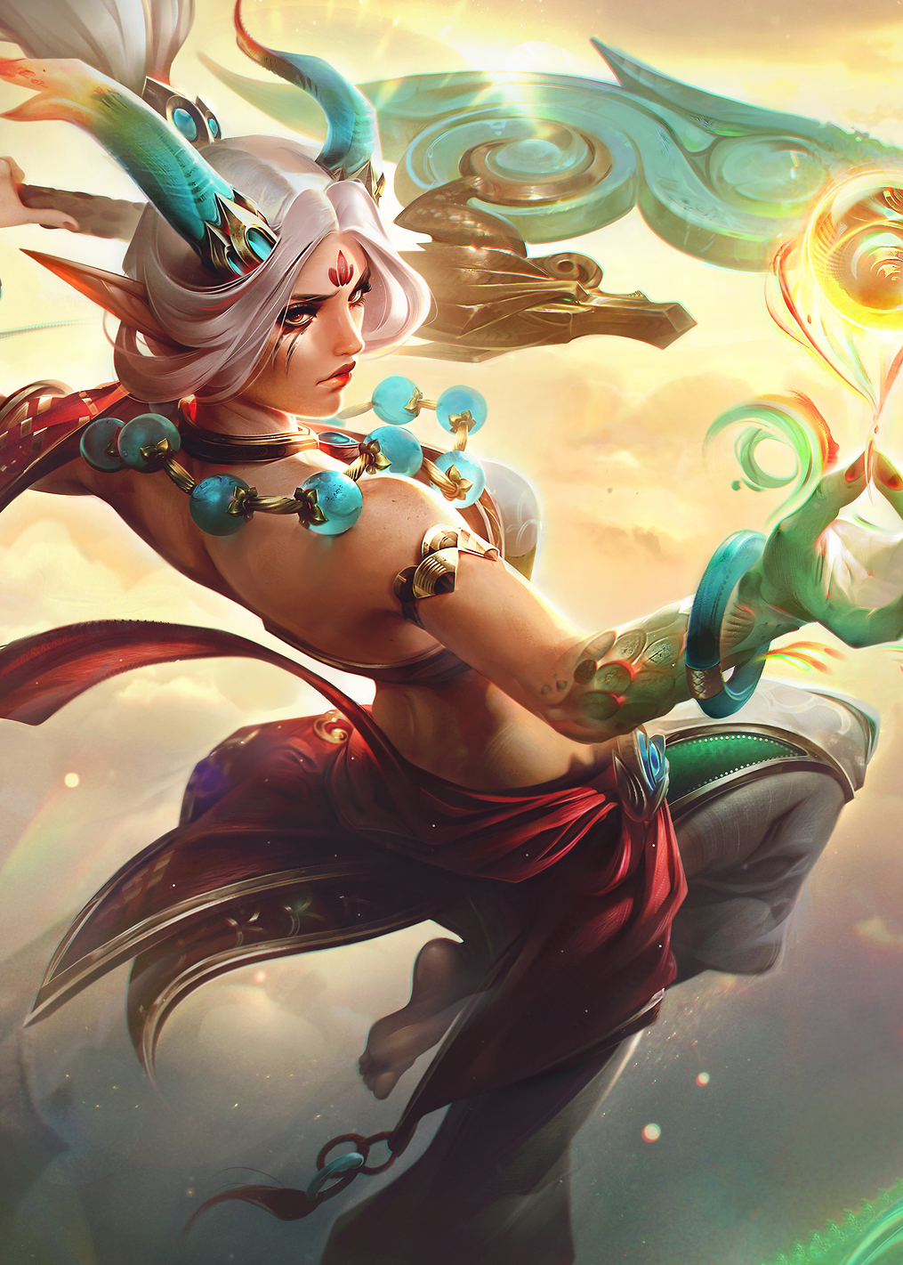 Heavenscale Diana: постер из коллекции League of Legends