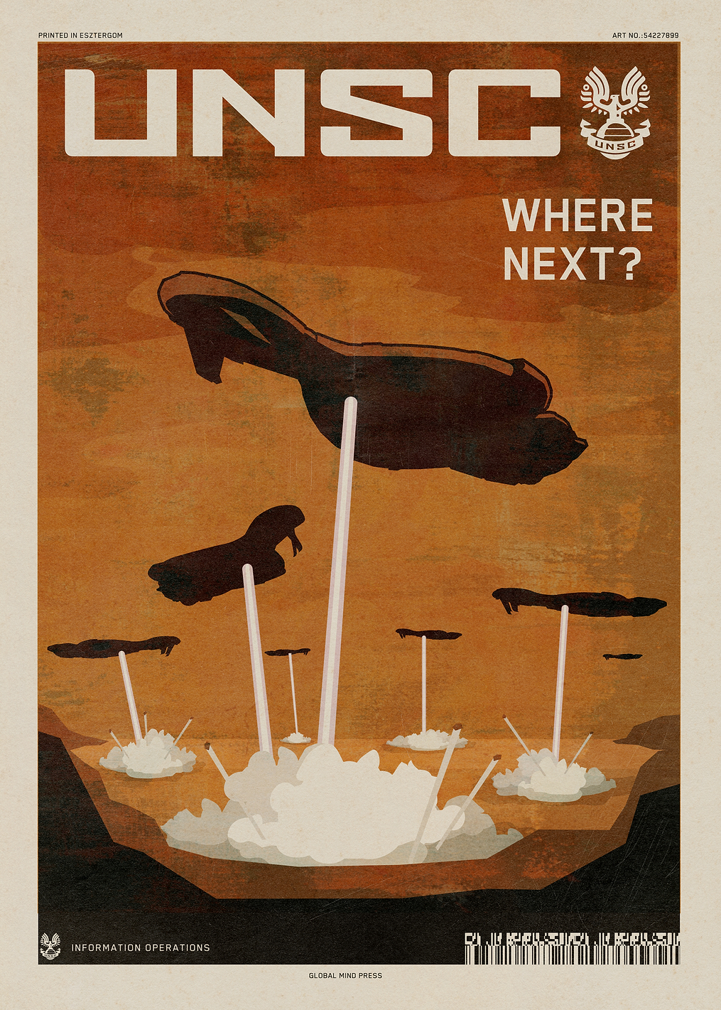 Where Next?: постер из коллекции HALO Game
