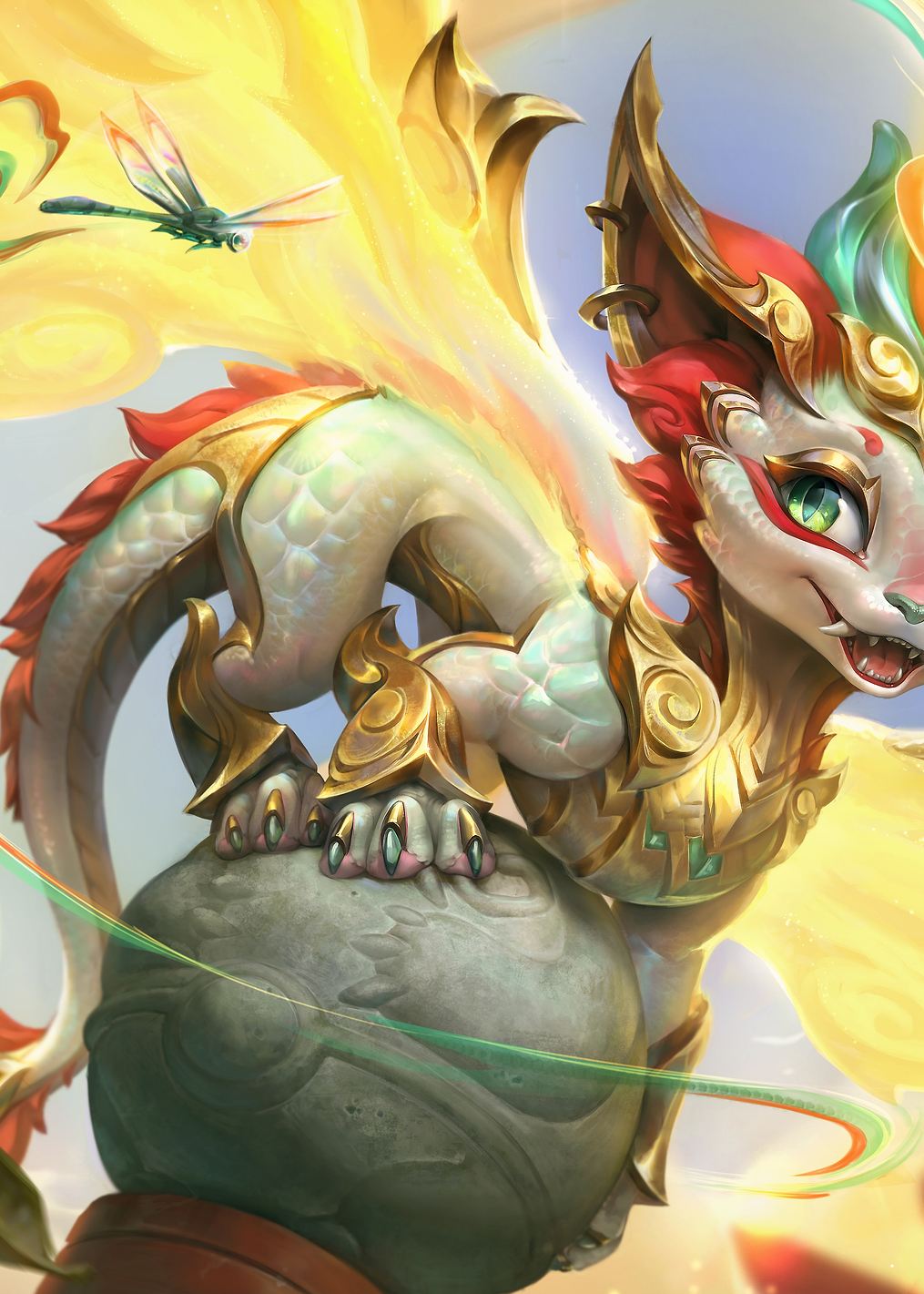 Heavenscale Smolder: постер из коллекции League of Legends