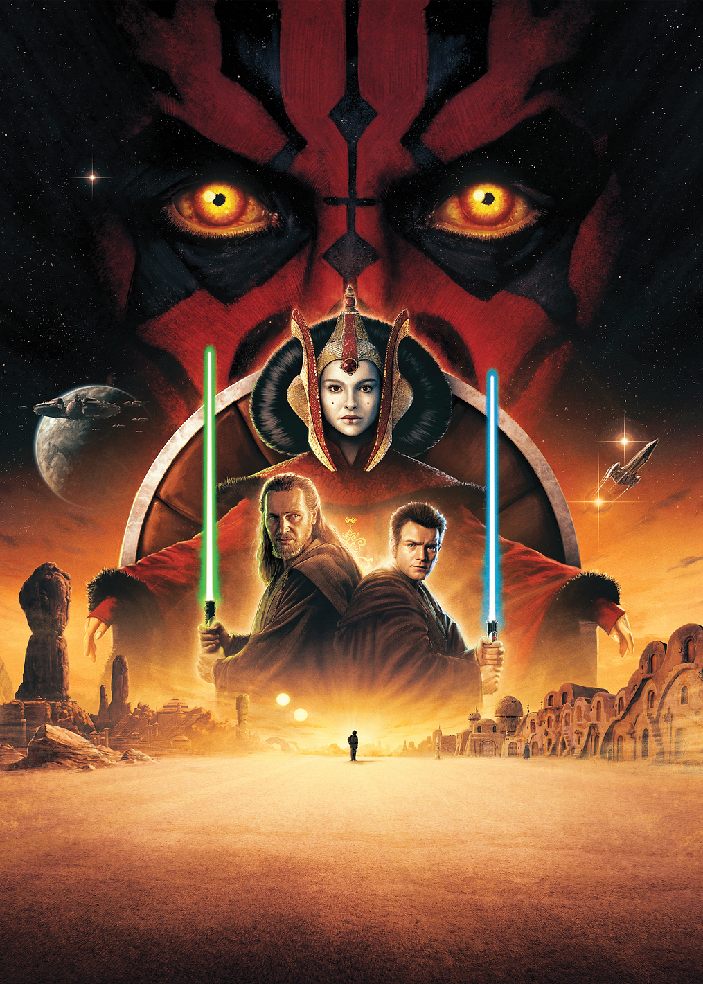 Episode I TPM 25th style B: постер из коллекции Star Wars